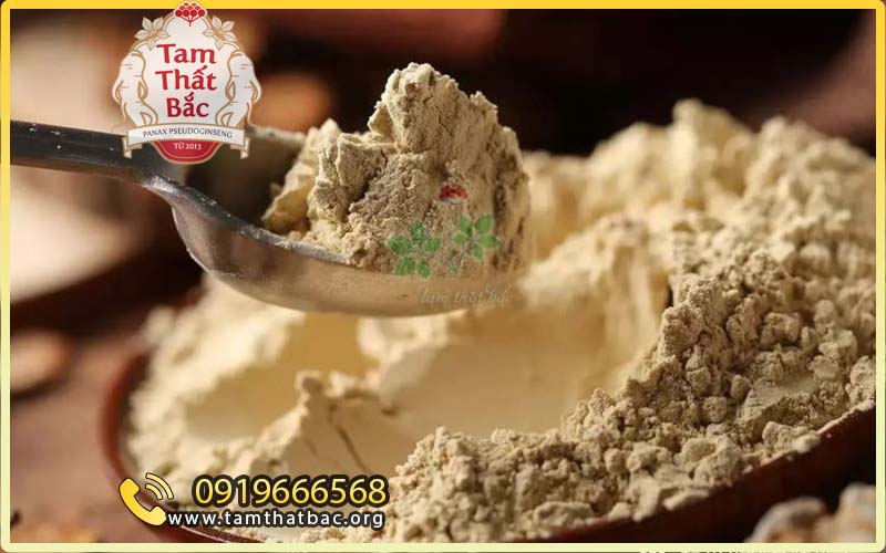 Mua bột tam thất tại Hà Nội nguyên chất uy tín