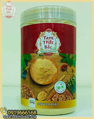 Kiểm tra độ mịn khi mua bột tam thất