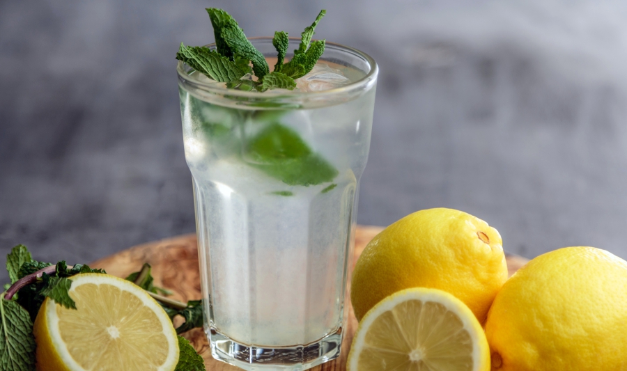 nước chanh giải nhiệt