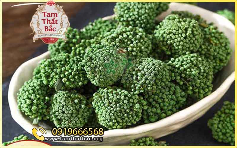 cách dùng nụ hoa tam thất pha trà
